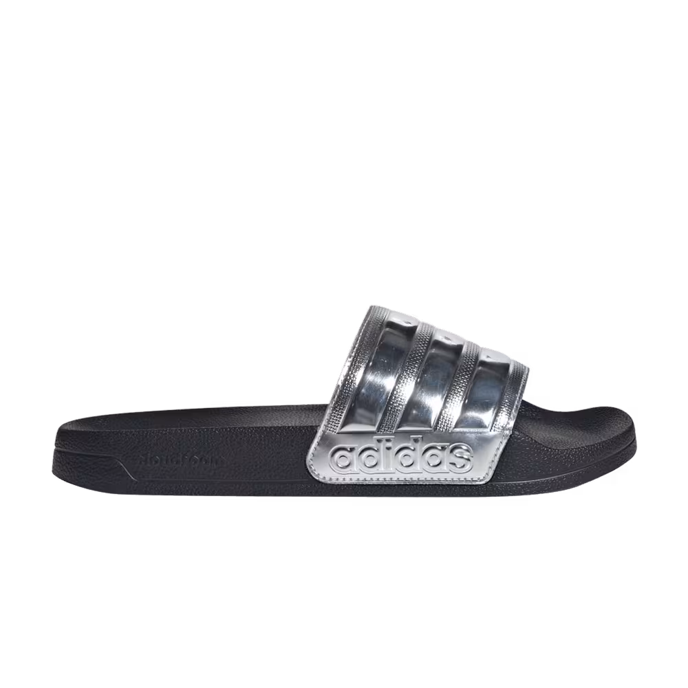 adidas Adilette Shower Slide Silver Metallic