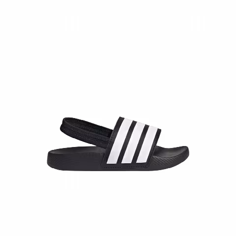 adidas Adilette Estrap Slide I 'Black White'