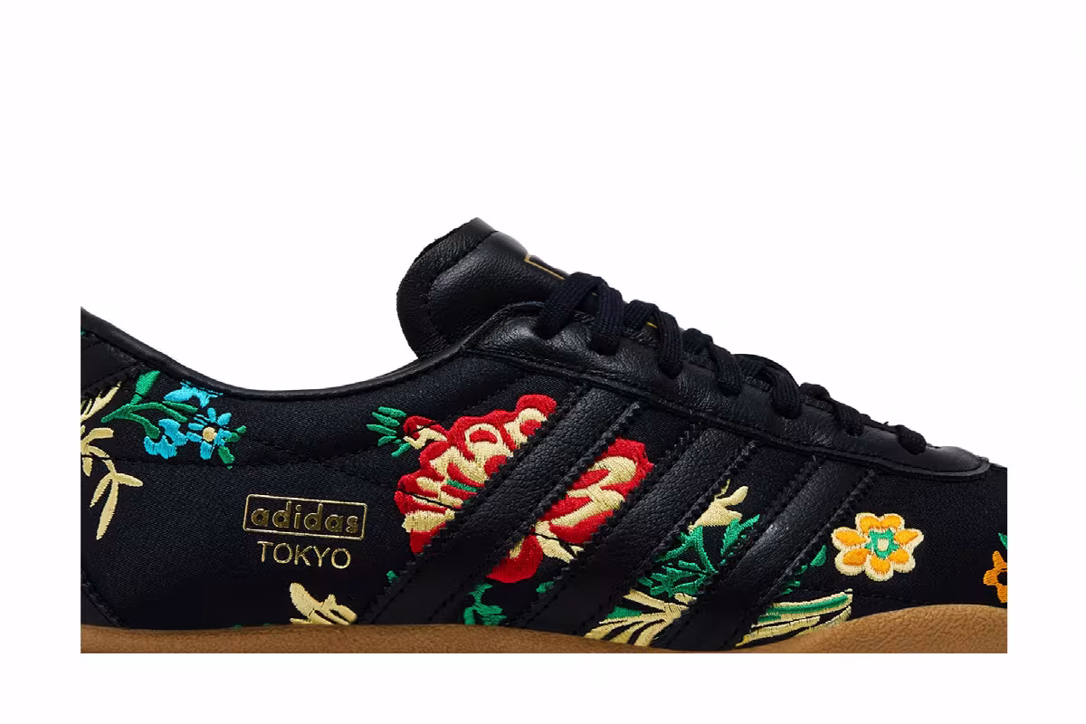 adidas Women's Tokyo Floral Embroidery Pack - Black, view 3