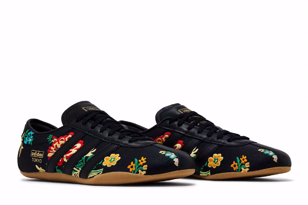 adidas Women's Tokyo Floral Embroidery Pack - Black, view 9
