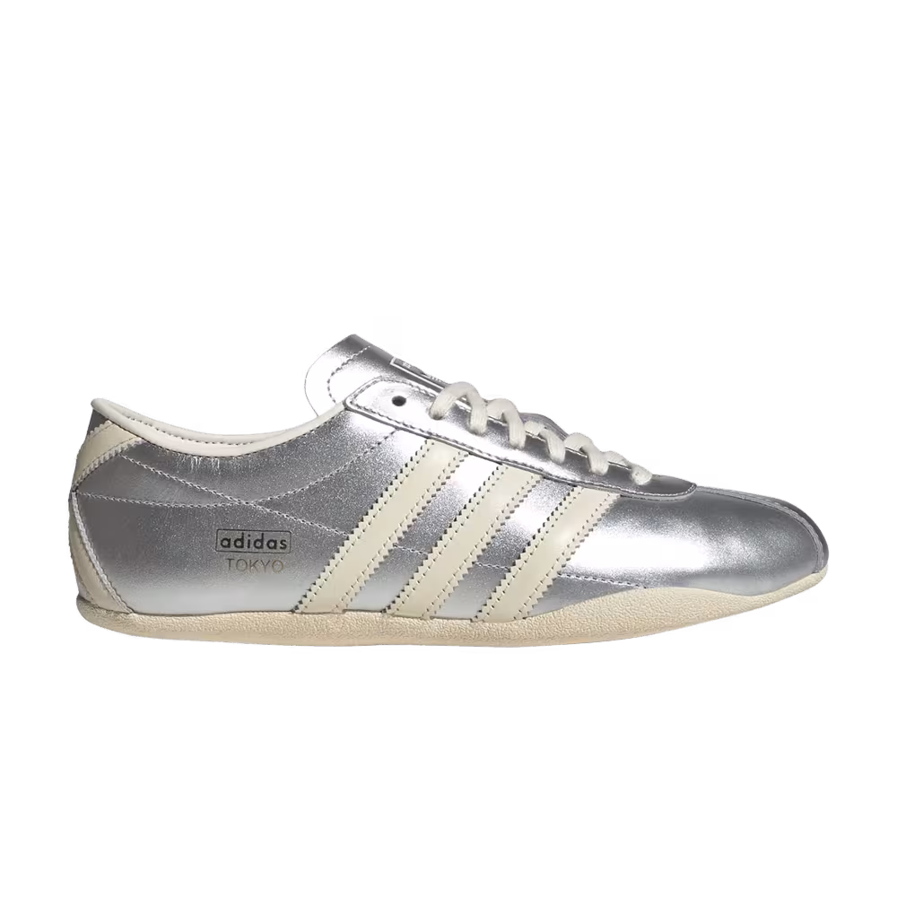 adidas Women's Tokyo Silver Metallic Cream