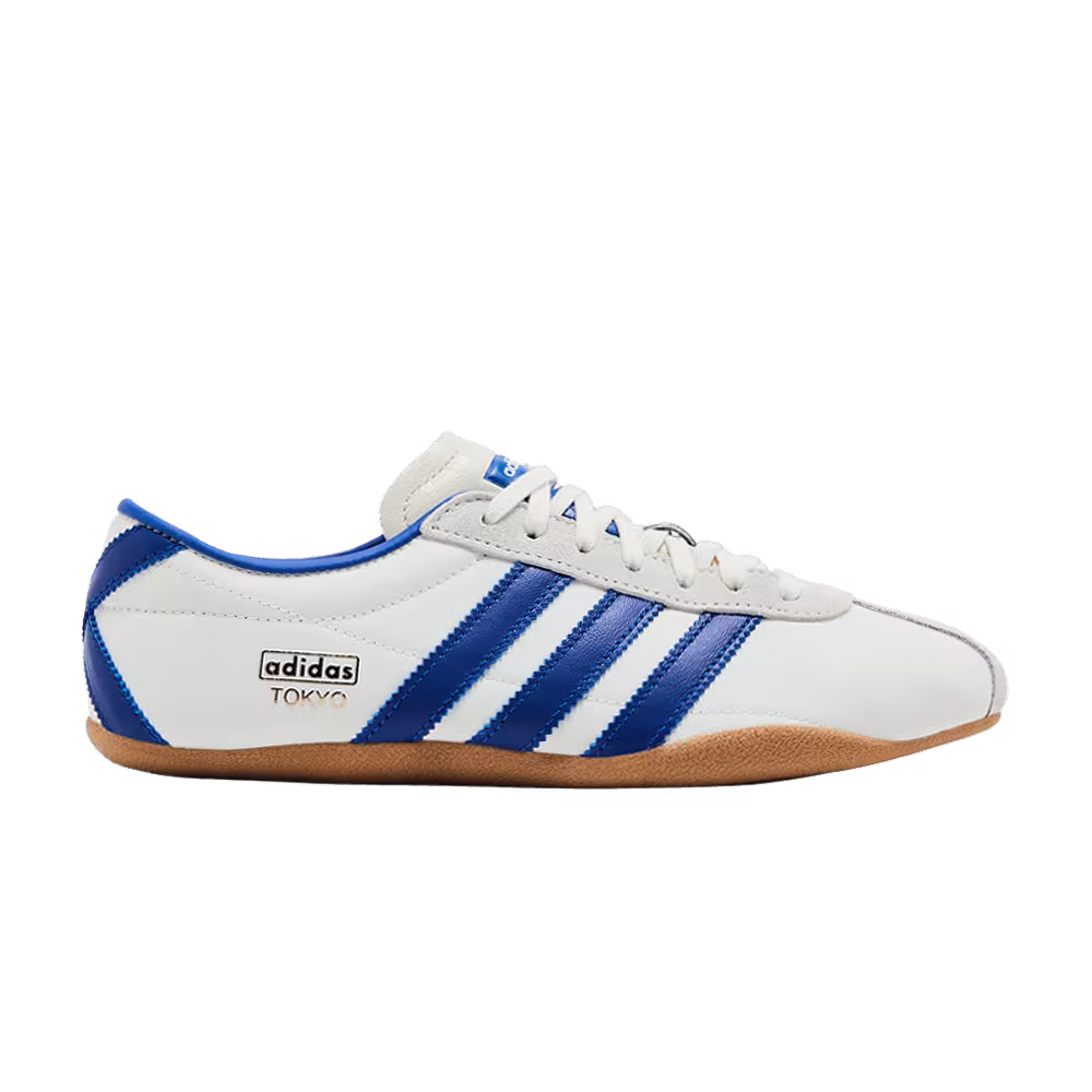 adidas Women's Tokyo Off White Royal Blue