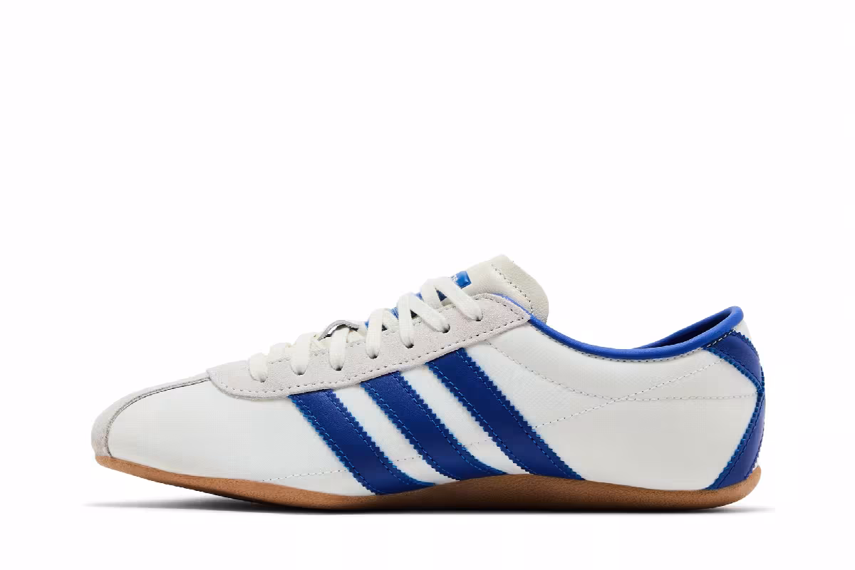 adidas Women's Tokyo Off White Royal Blue, view 4