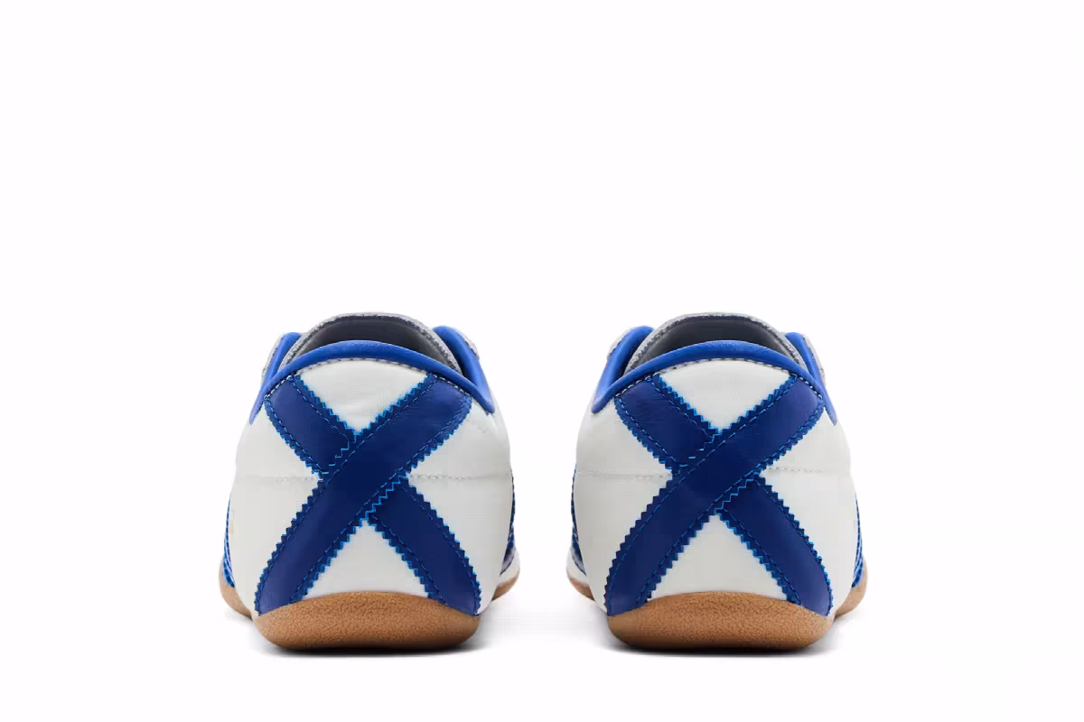 adidas Women's Tokyo Off White Royal Blue, view 7