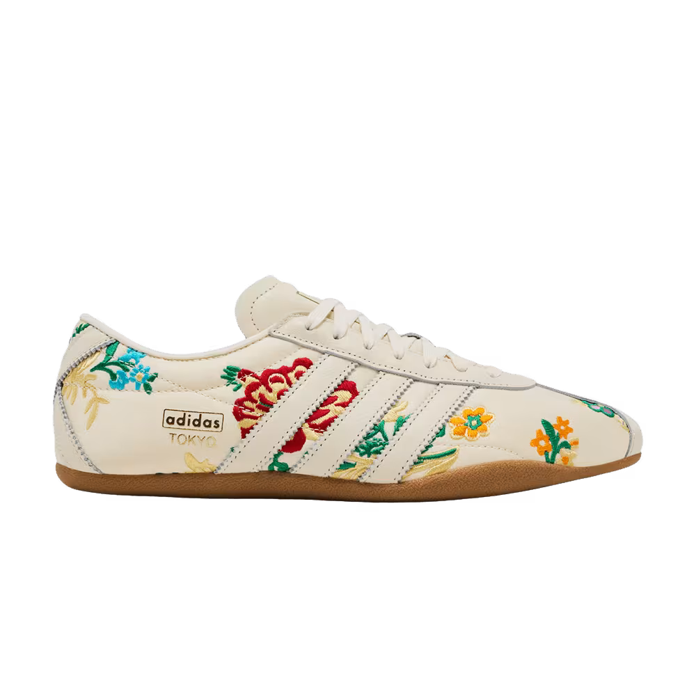 adidas Women's Tokyo Floral Embroidery Pack - Cream White