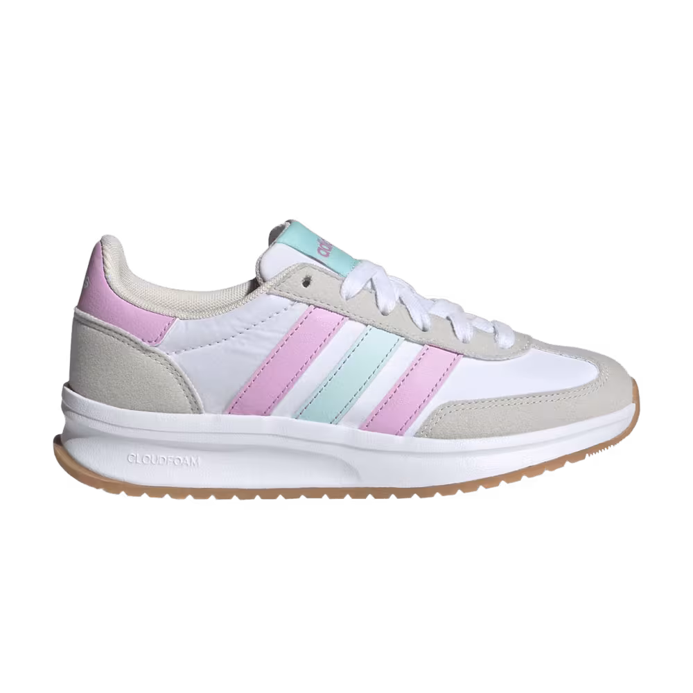 adidas Run 70s 2.0 J White Bliss Lilac Mint