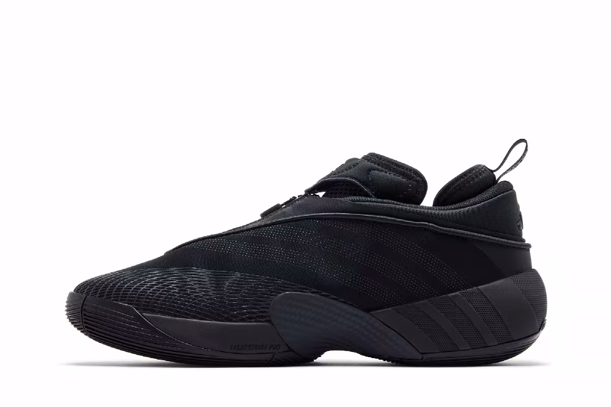 adidas D.O.N. Issue #7 Black Carbon, view 4