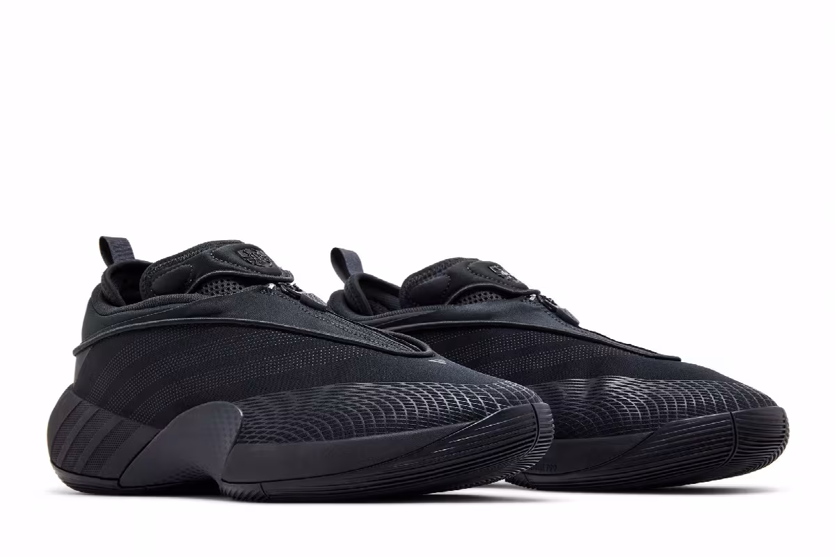 adidas D.O.N. Issue #7 Black Carbon, view 9