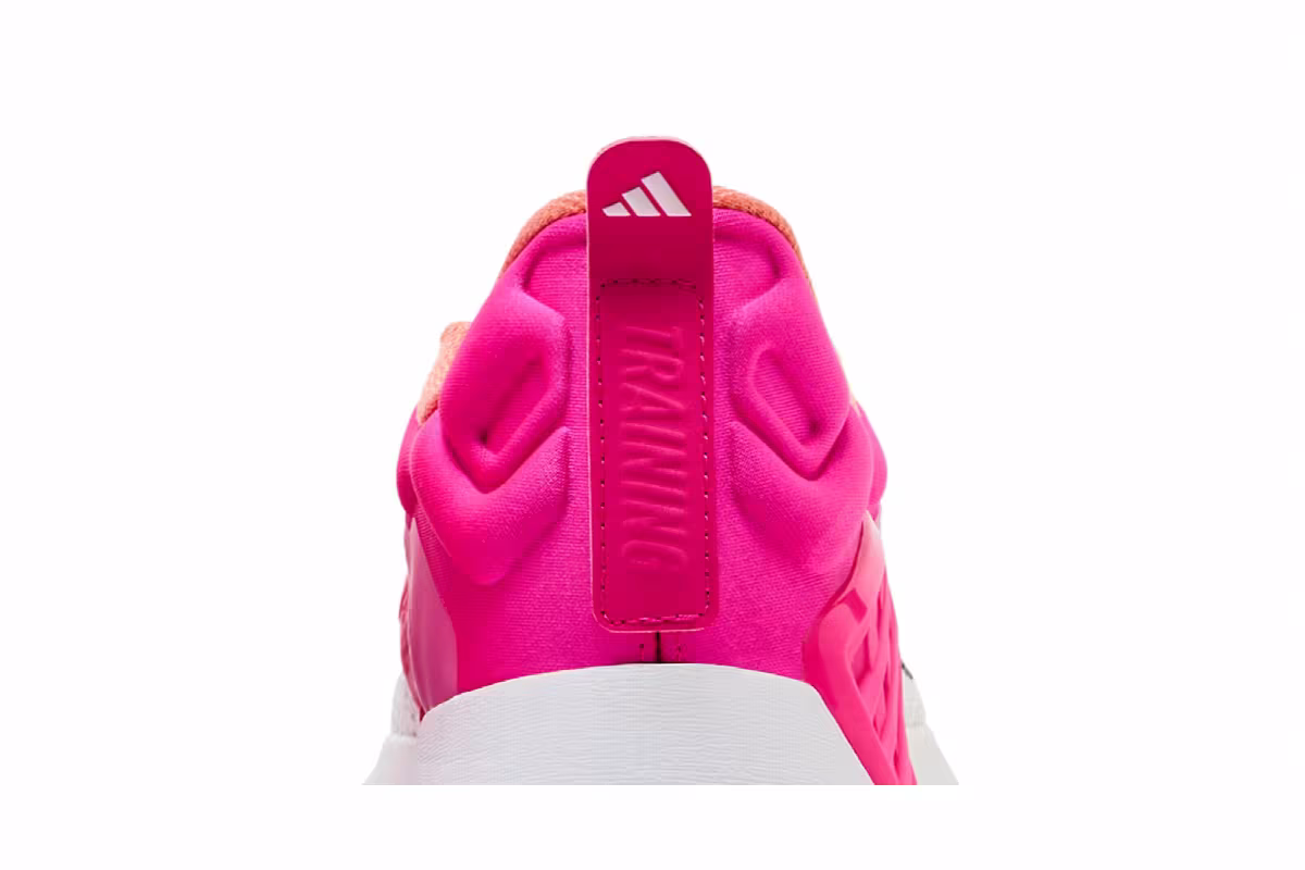 adidas Women's Dropset 3 Grey Shock Pink, view 8
