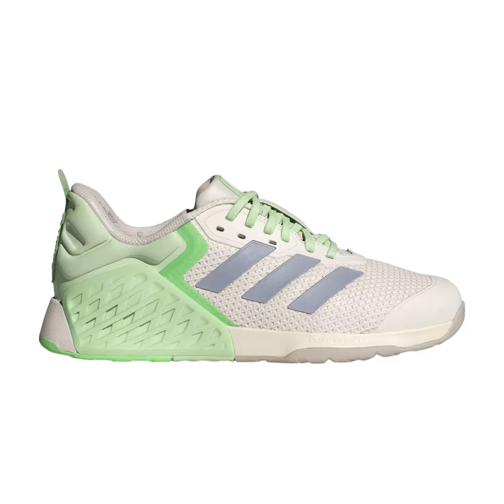 adidas Women's Dropset 3 Halo Silver Semi Green Spark