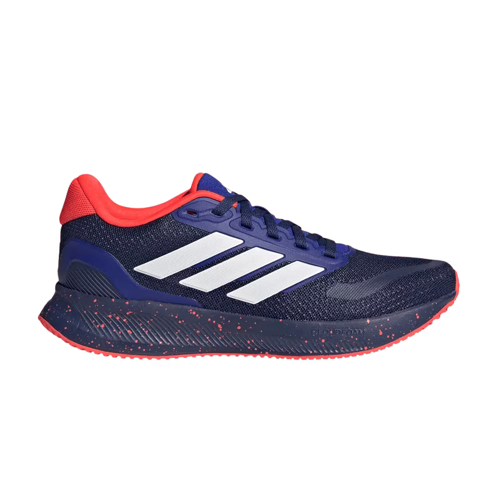 adidas Runfalcon 5 J Dark Blue Solar Red