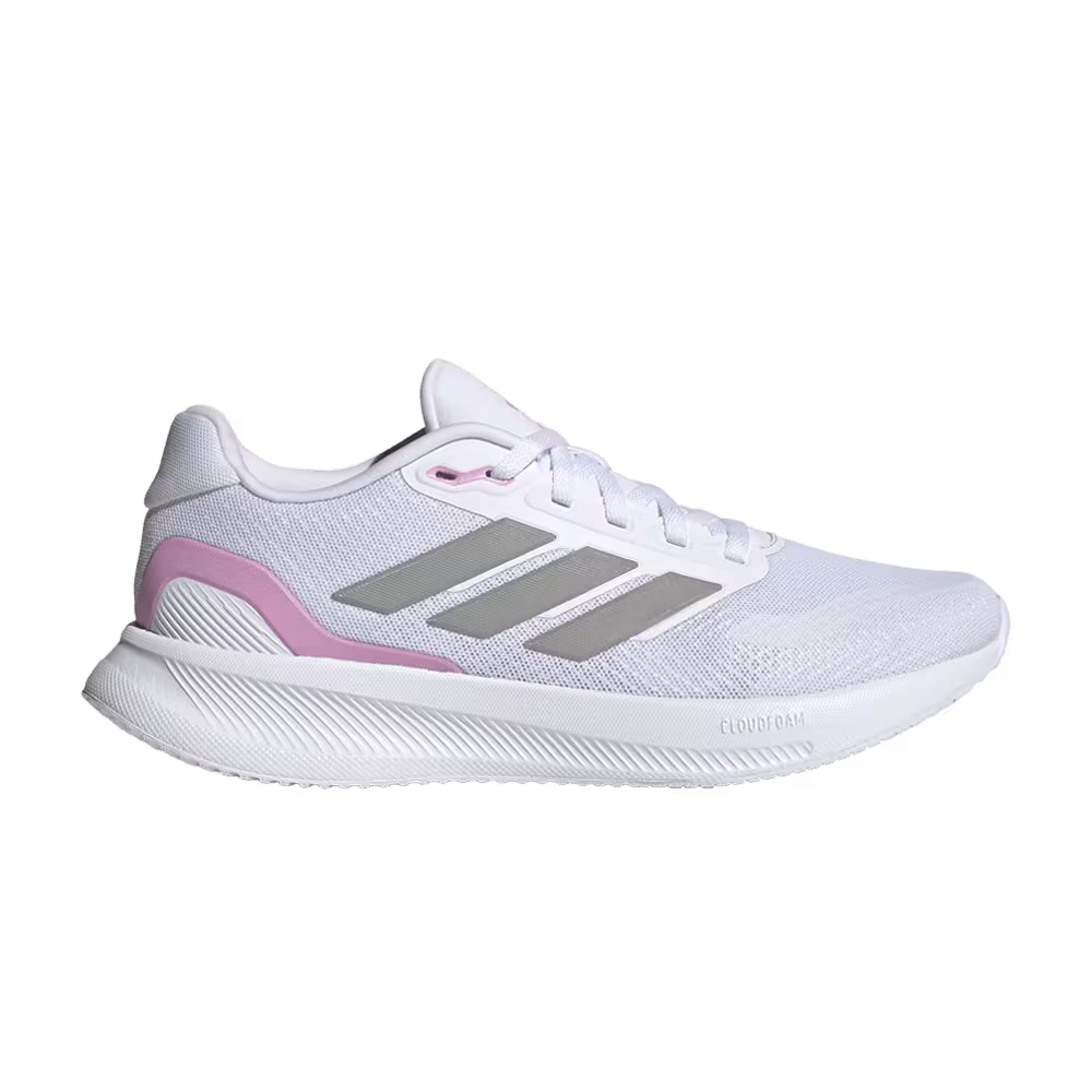 adidas Women's Runfalcon 5 White Pink Grey Strata