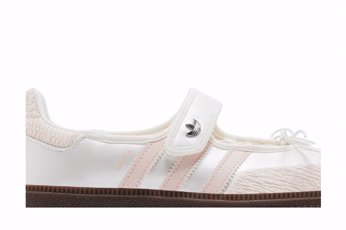 adidas Women's Samba Jane Chalk White Wonder Quartz, view 3