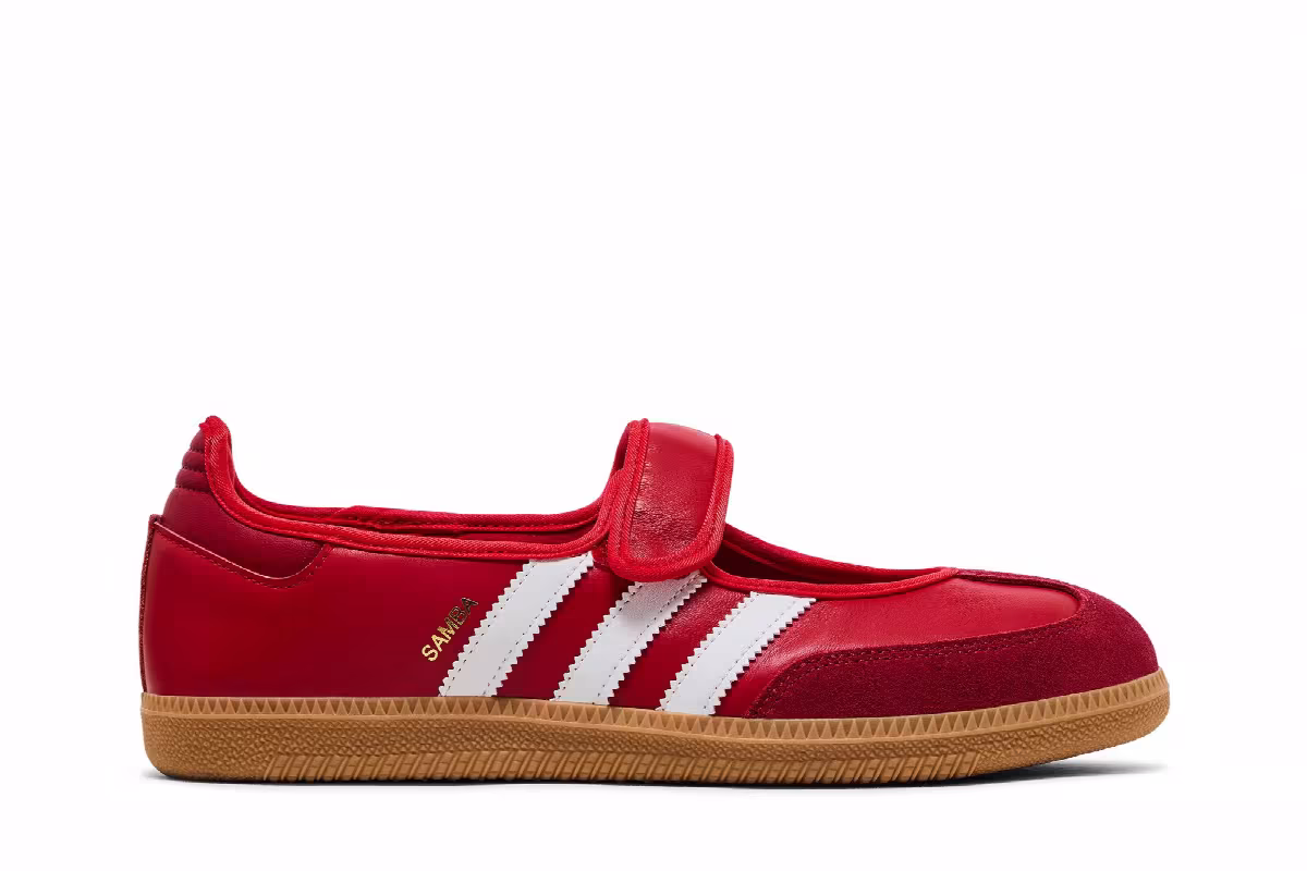 adidas Women's Samba Jane Scarlet Gum, view 2