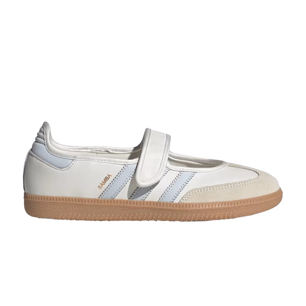 adidas Women's Samba Jane White Halo Blue Gum