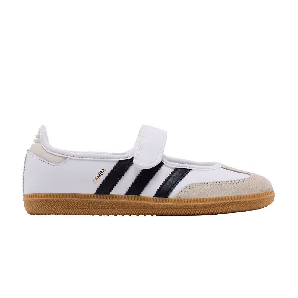 adidas Samba Jane J White Alumina Gum
