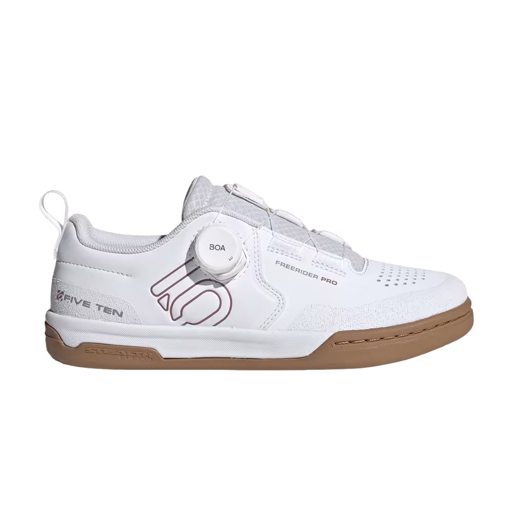adidas Women's Five Ten Freerider Pro BOA White Warm Clay Grey