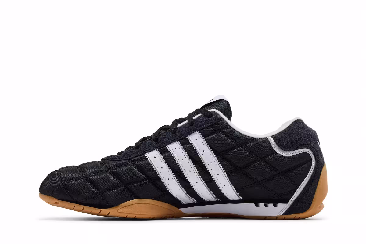 adidas Adi Racer Low Black White Gum, view 4