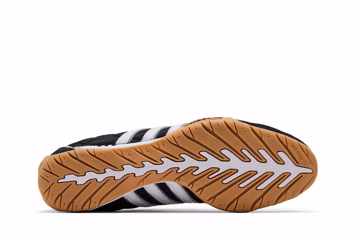 adidas Adi Racer Low Black White Gum, view 5
