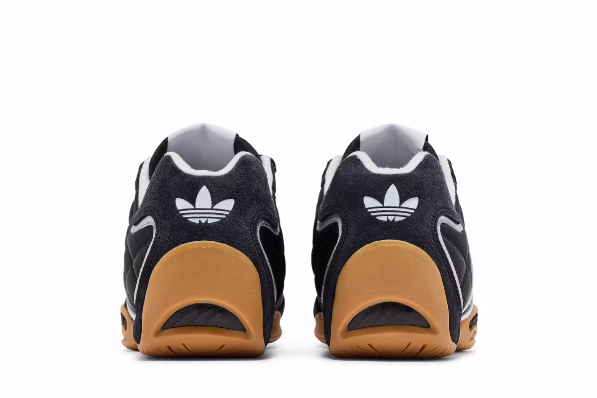 adidas Adi Racer Low Black White Gum, view 7