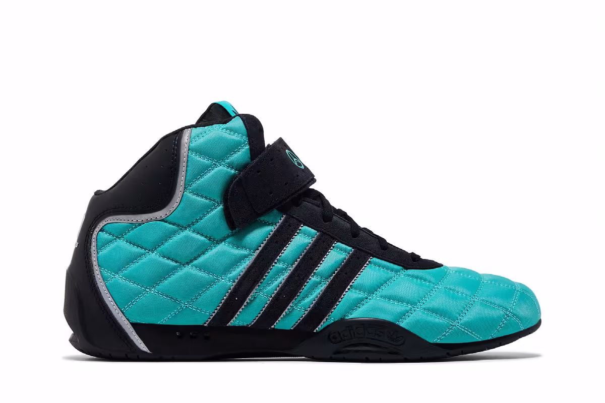 Mercedes-AMG Petronas Formula One Team x adidas Adi Racer High Semi Mint Rush, view 2