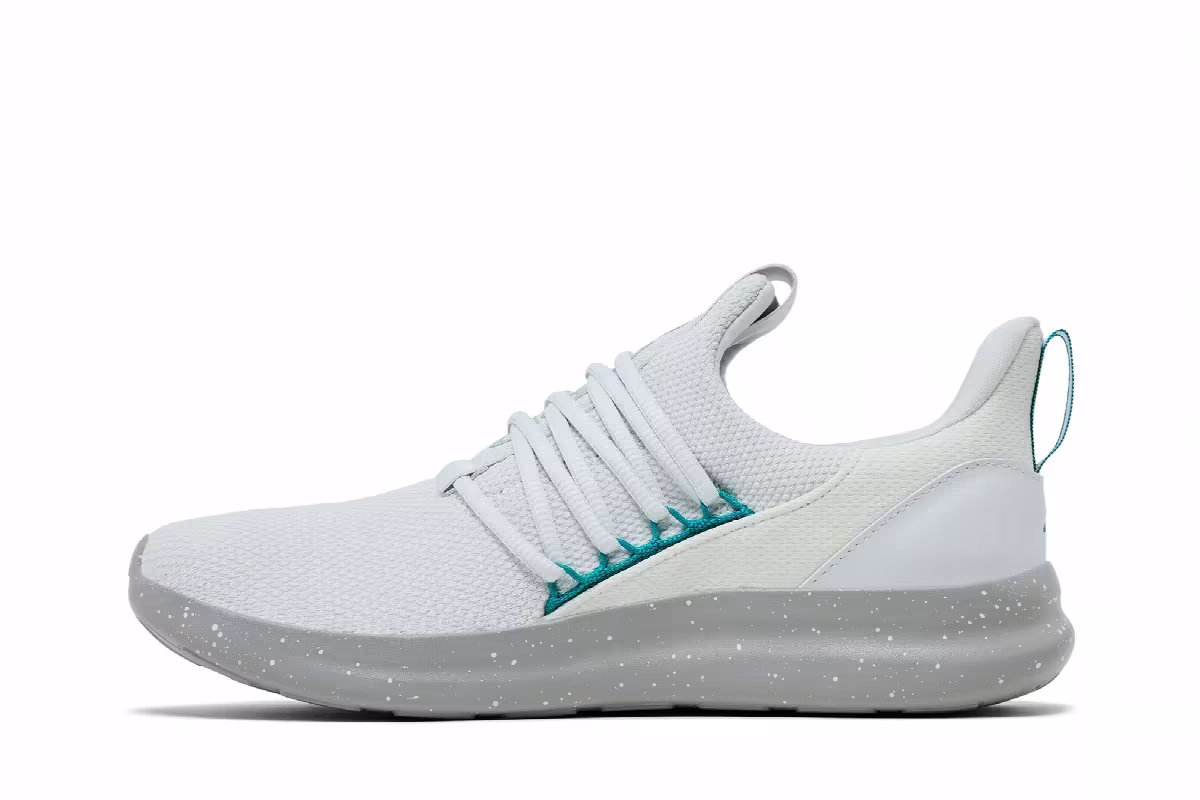adidas Lite Racer Adapt 7.0 Crystal White Pure Teal, view 4