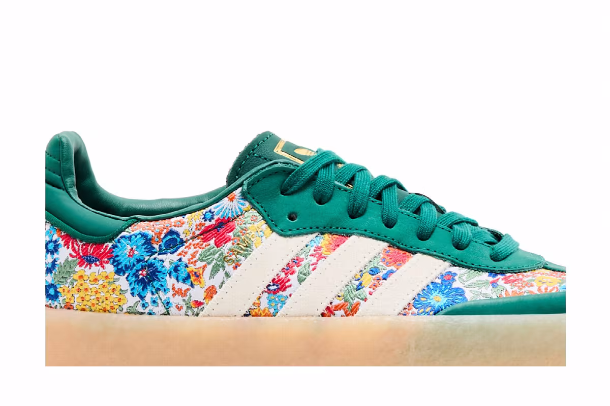 Liberty London x adidas Women's Sambae Floral Embroidery, view 3