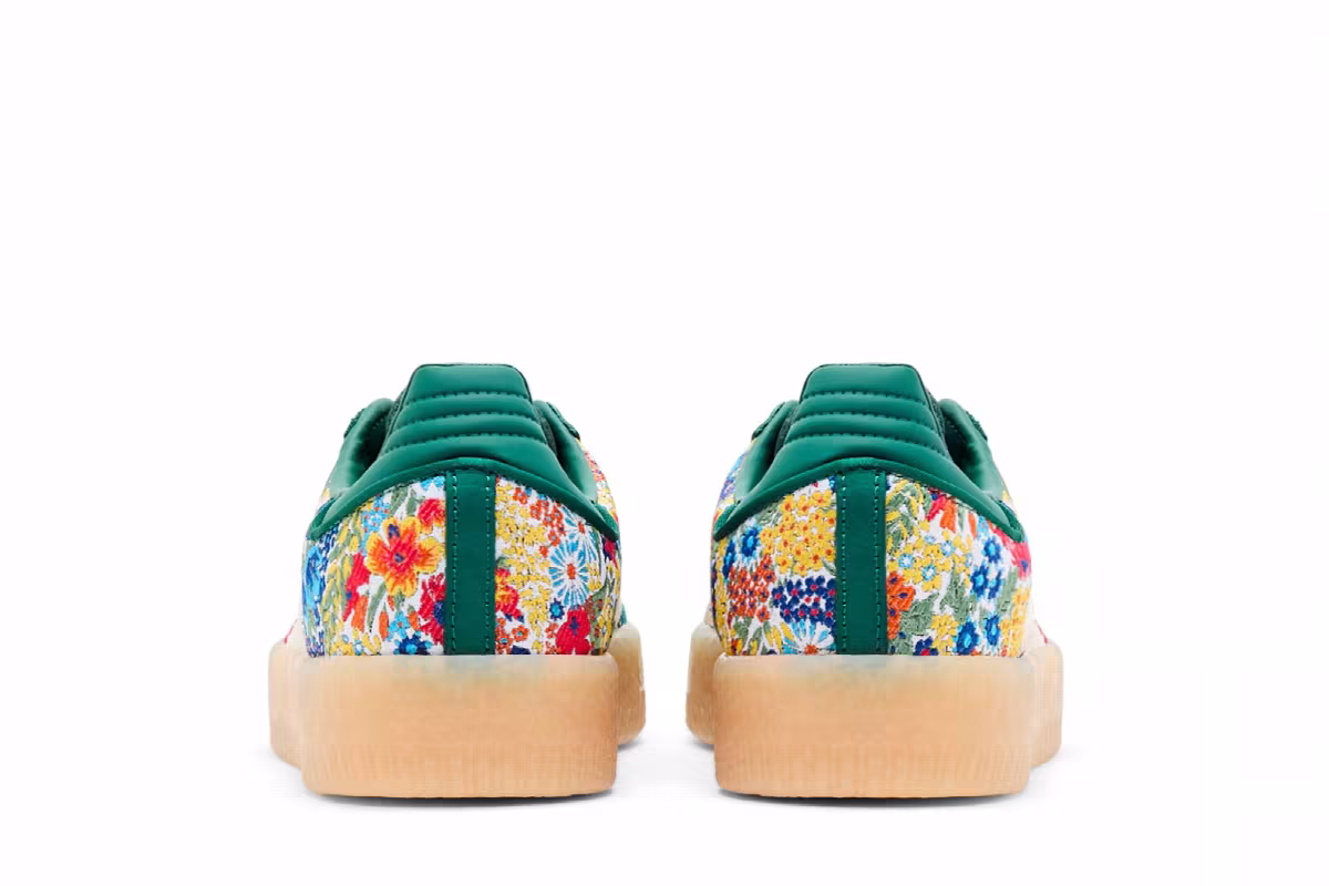 Liberty London x adidas Women's Sambae Floral Embroidery, view 7