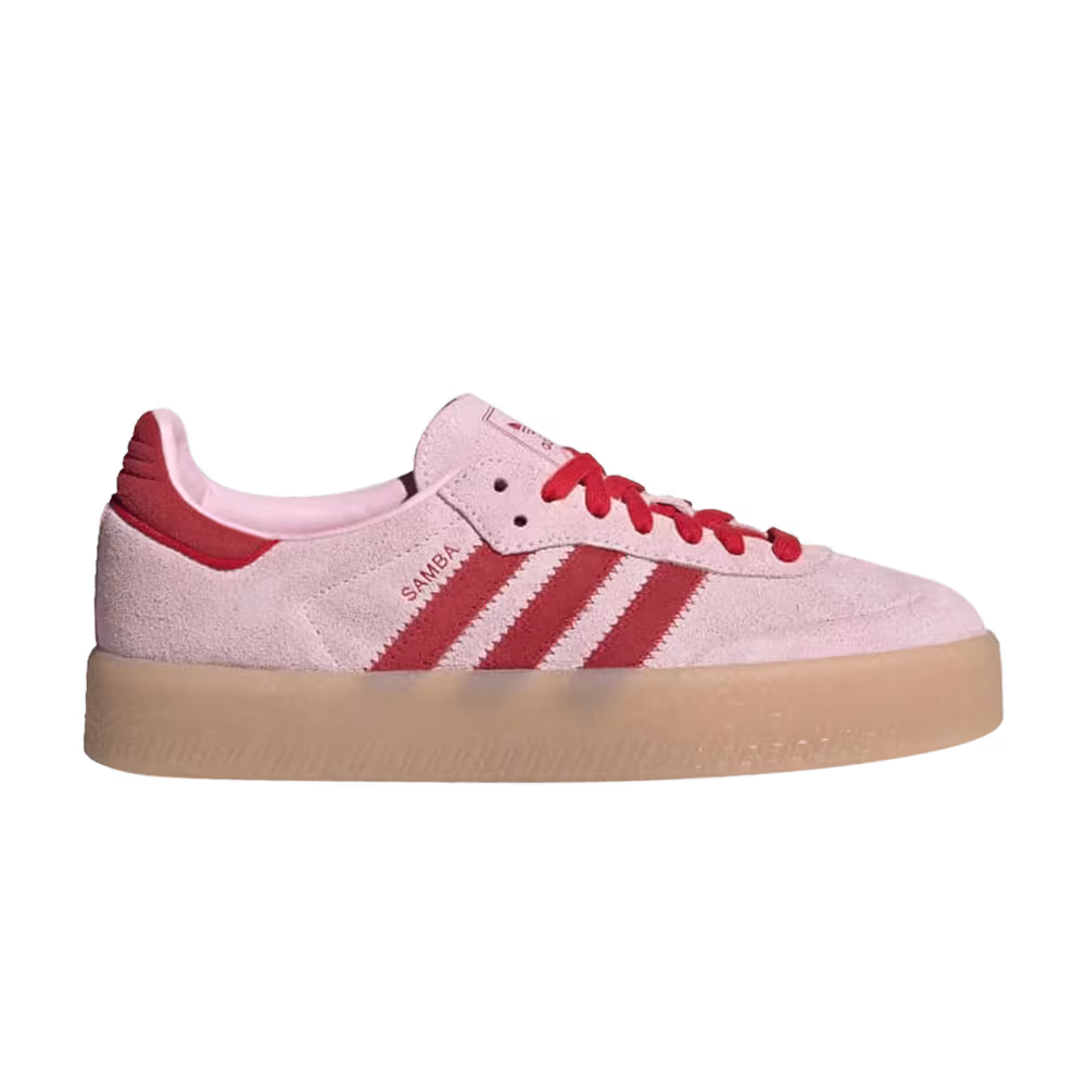 adidas Women's Sambae Clear Pink Scarlet Gum
