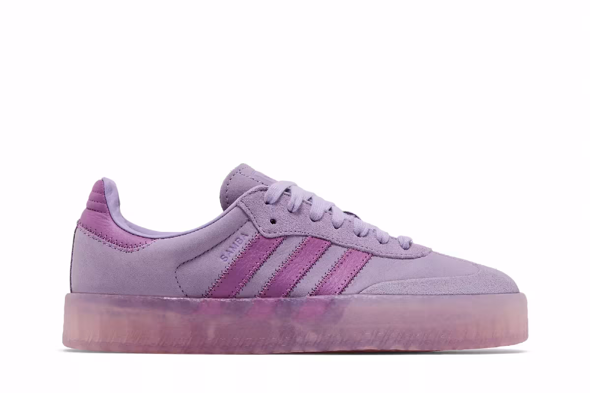 adidas Women's Sambae Preloved Purple, view 2