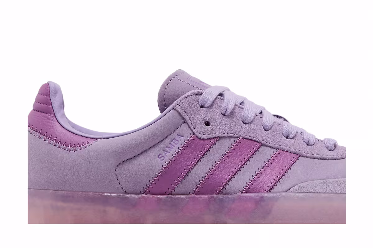 adidas Women's Sambae Preloved Purple, view 3