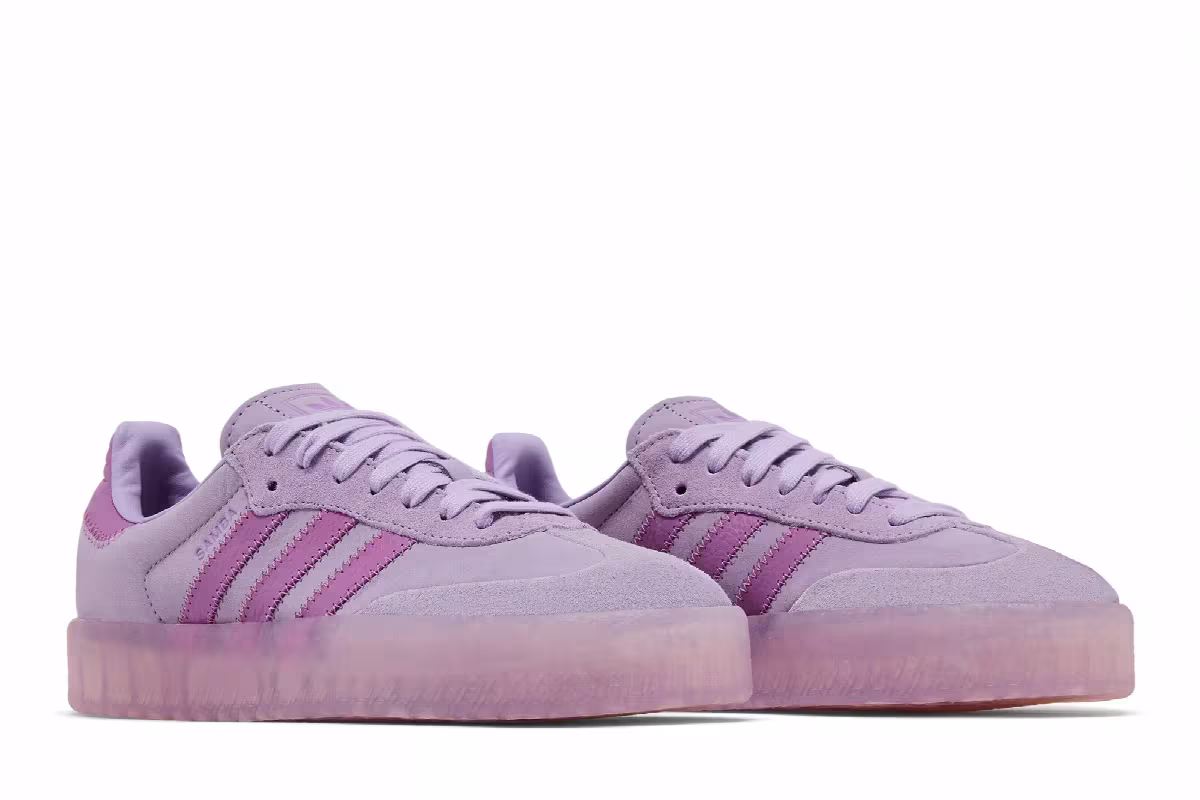 adidas Women's Sambae Preloved Purple, view 9