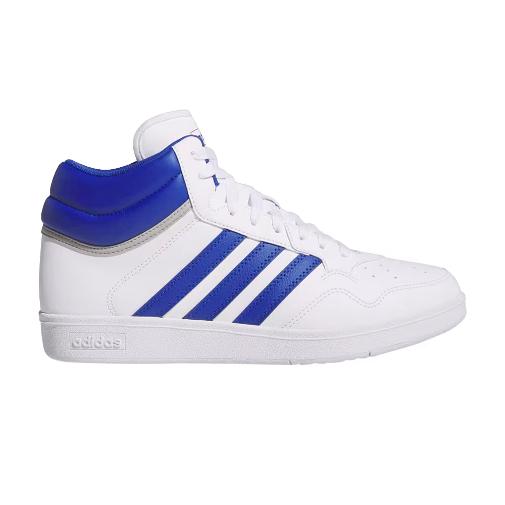 adidas Hoops 4.0 Mid White Royal Blue
