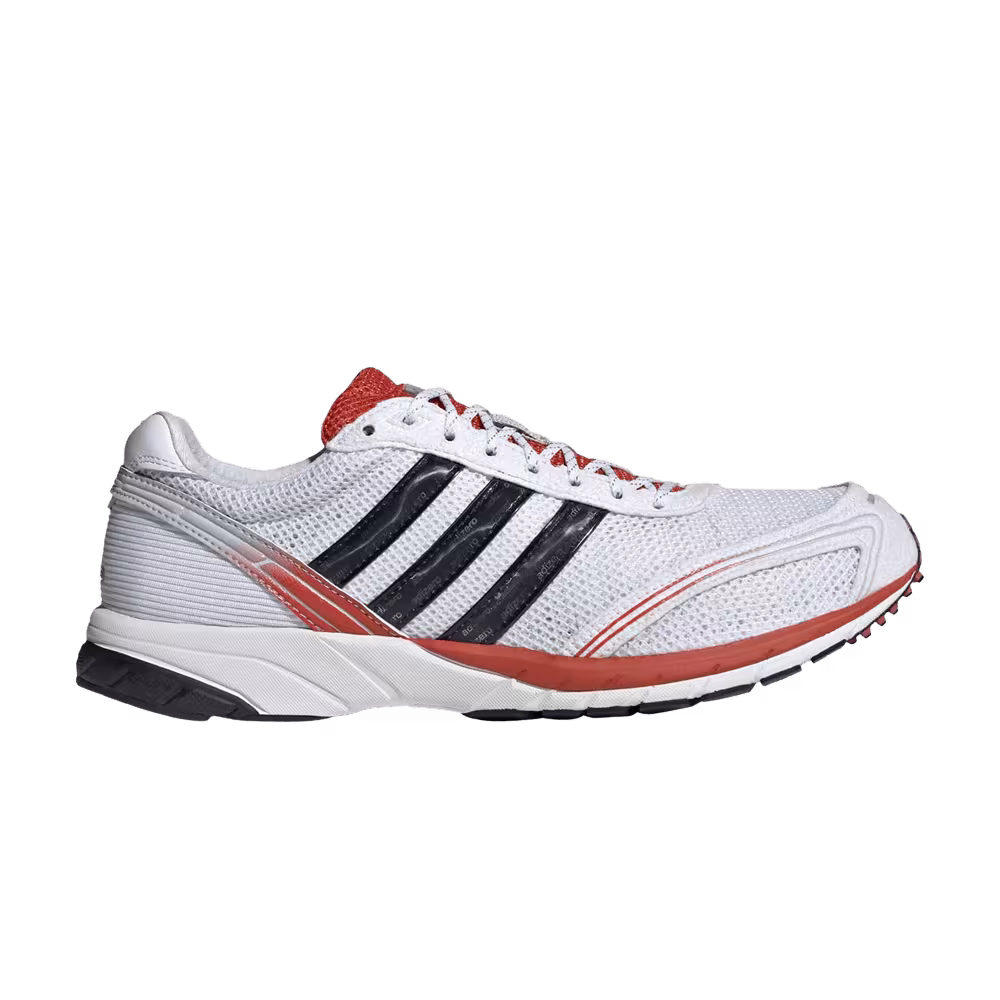 adidas Adizero Adios OG White Preloved Red Black