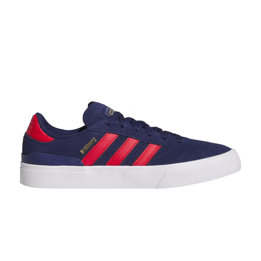 adidas Busenitz Vulc 2 Dark Blue Better Scarlet