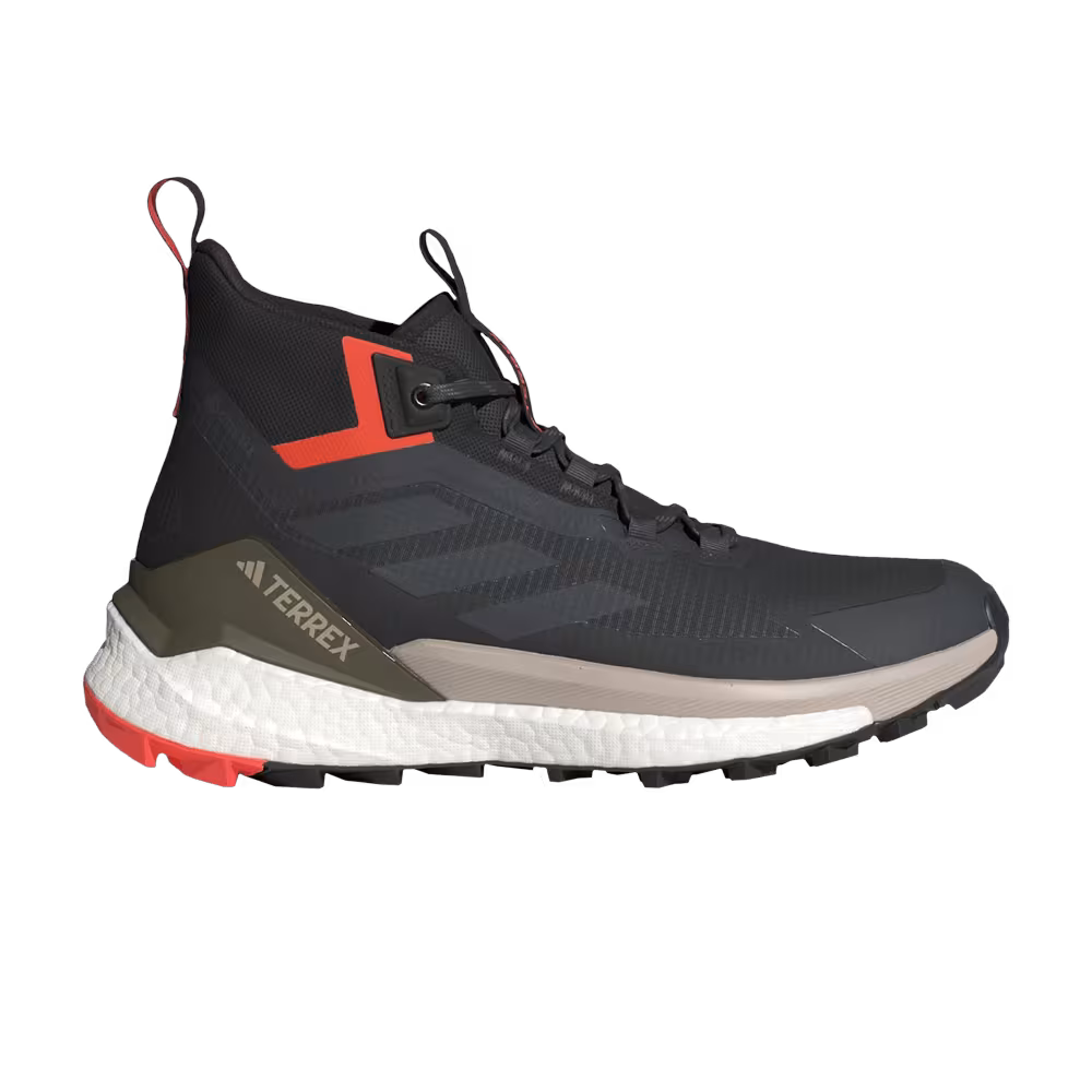adidas Terrex Free Hiker 2.0 GORE-TEX Carbon Grey Orange
