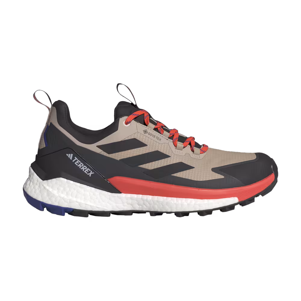 adidas Terrex Free Hiker 2.0 Low GORE-TEX Wonder Beige Black Orange