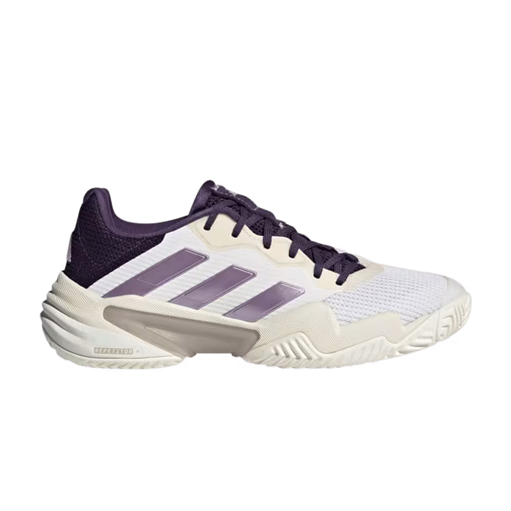 adidas Women's Barricade 13 White Powder Plum