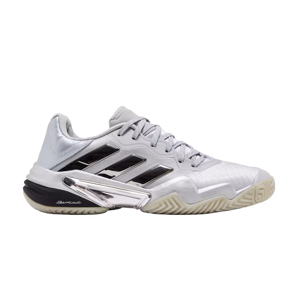 adidas Women's Barricade 13 Silver Metallic Dash Grey