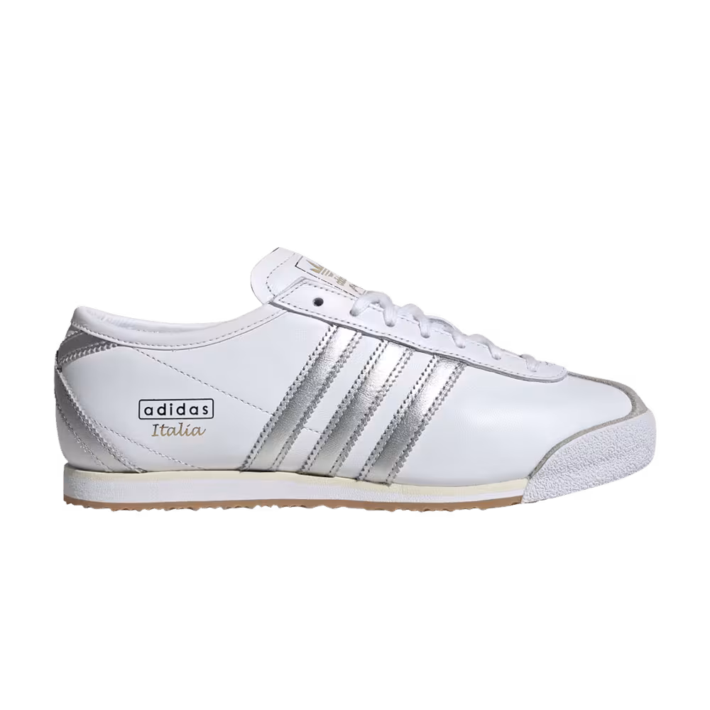adidas Women's Italia 70s White Silver Metallic
