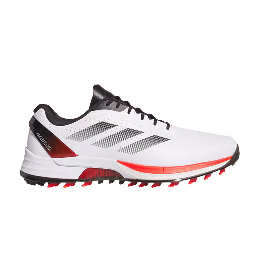 adidas Adizero ZG Spikeless Golf White Lucid Red