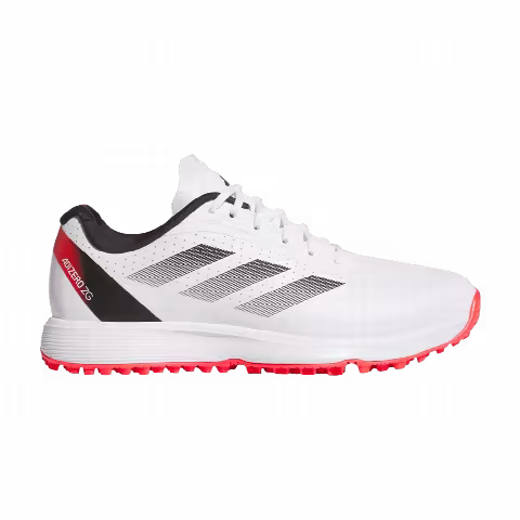 adidas Adizero ZG Spikeless Golf K 'White Lucid Red'