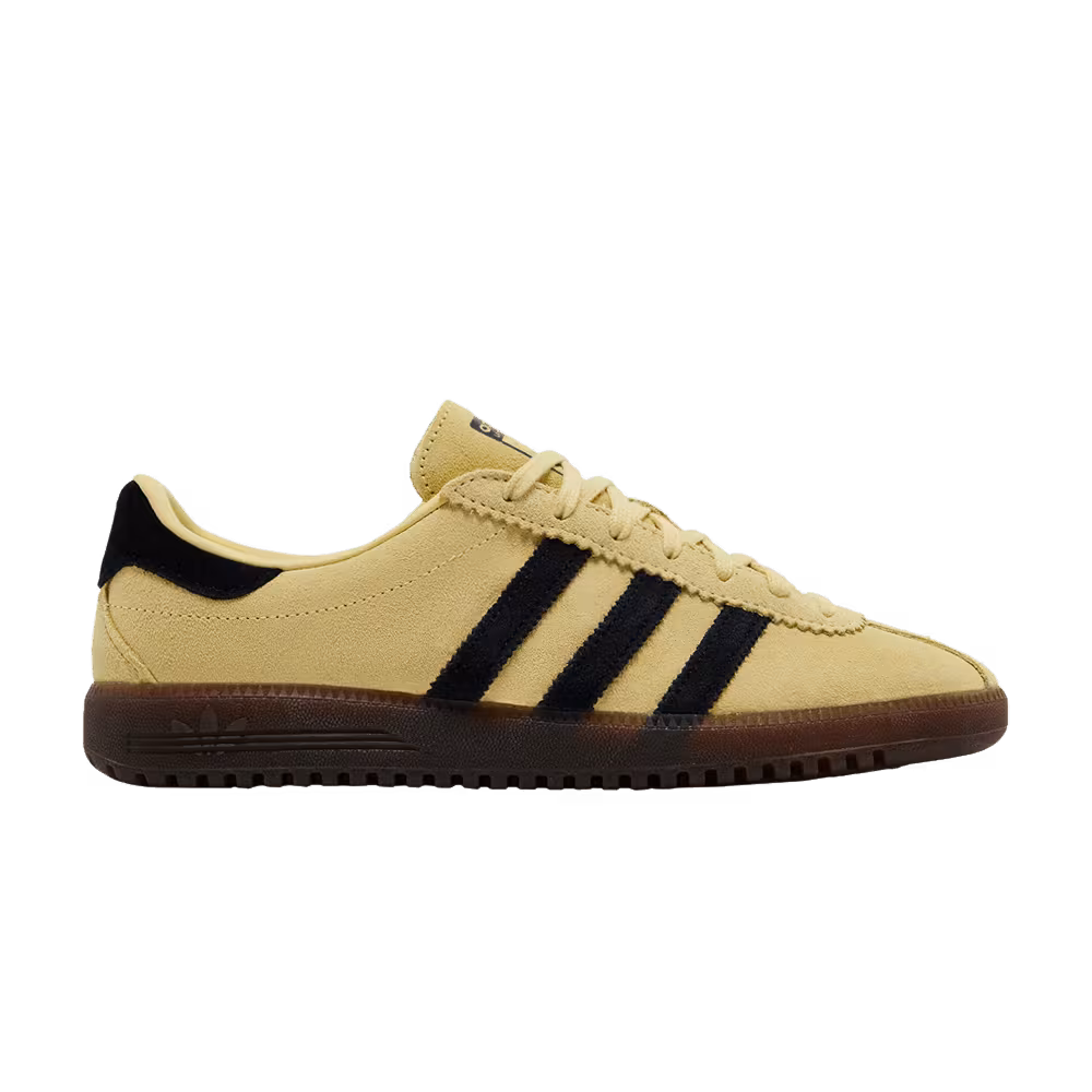 adidas Women's Bermuda Powder Yellow Black