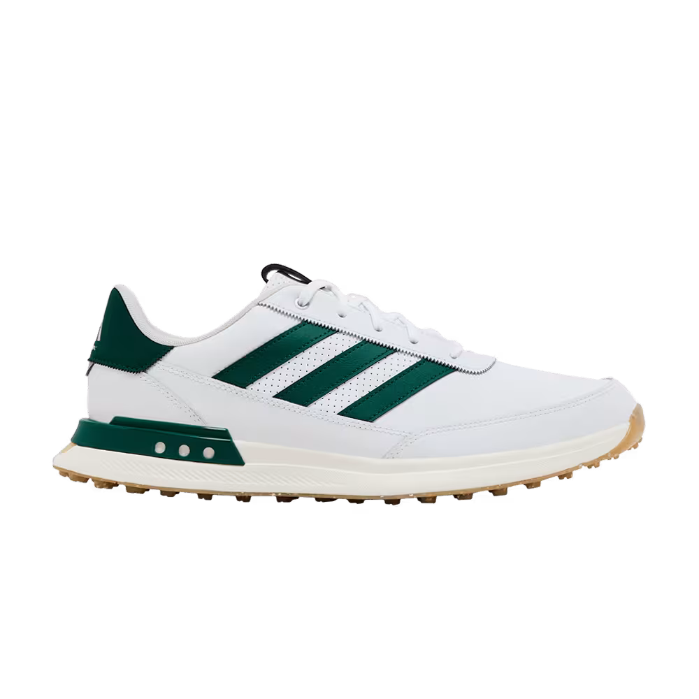 adidas S2G Spikeless 24 Golf White Collegiate Green Gum