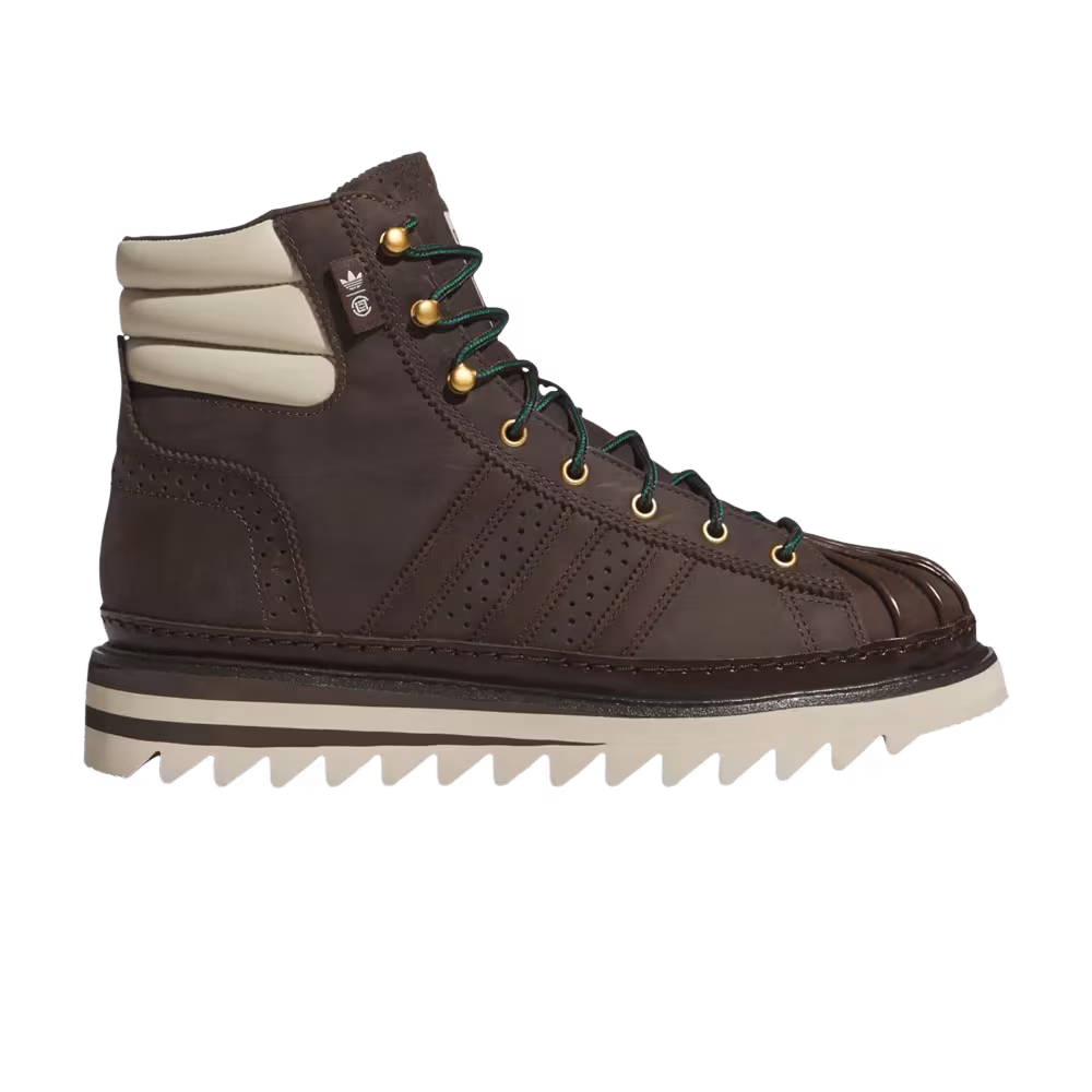 CLOT x adidas Pro Model Dark Brown Wonder Beige