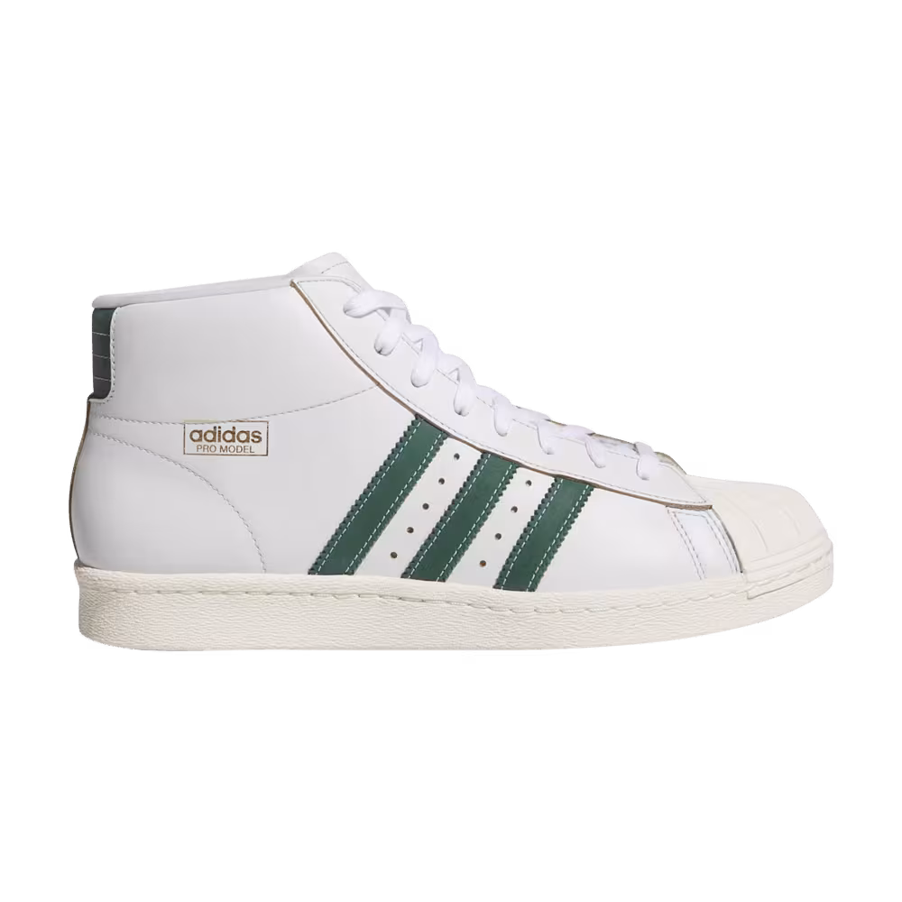 adidas Pro Model 80 ADV Crystal White Collegiate Green