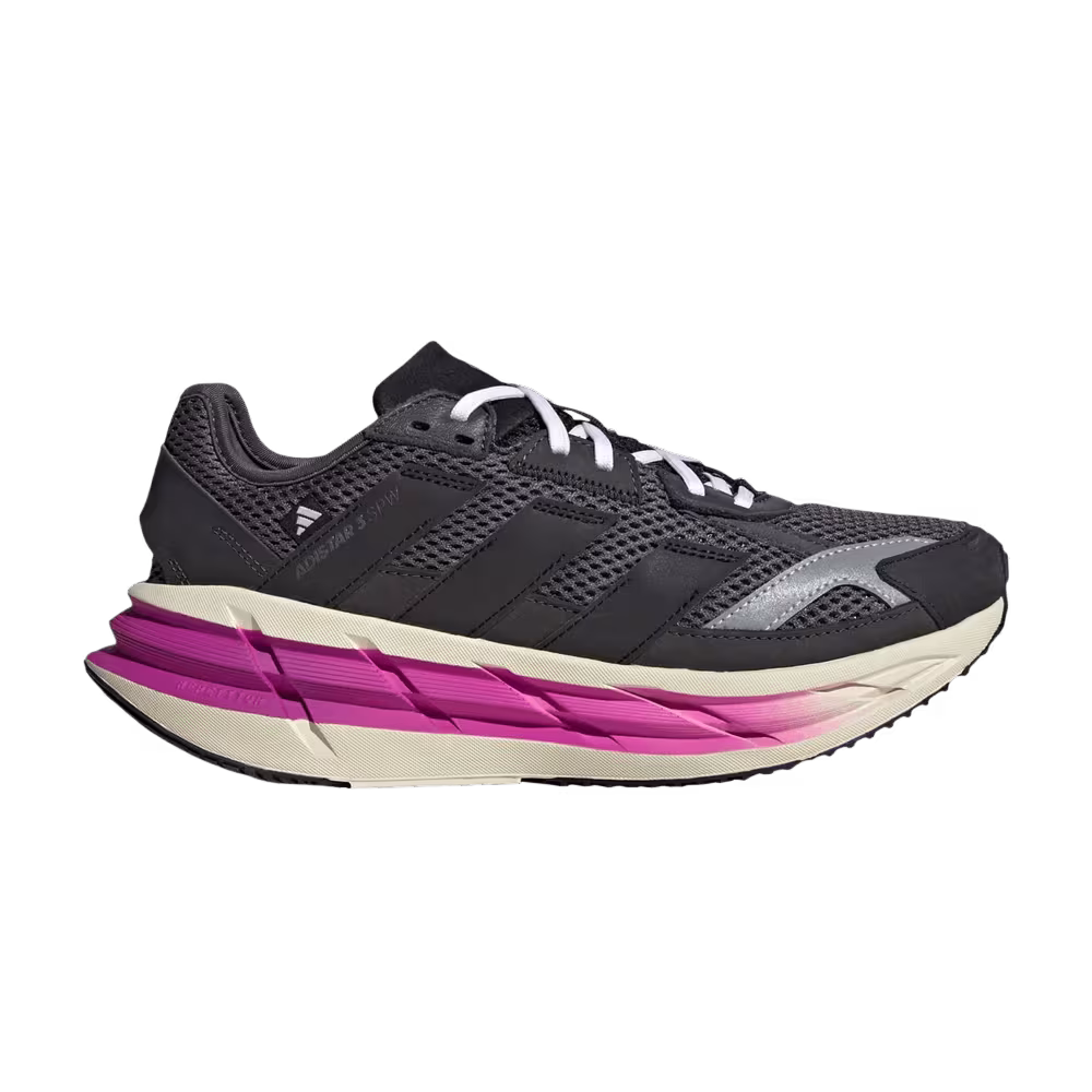 adidas Women's Adistar 3 Grey Strata Fuchsia