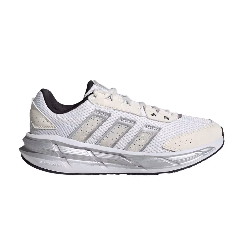 adidas Women's Astrastar White Silver Metallic