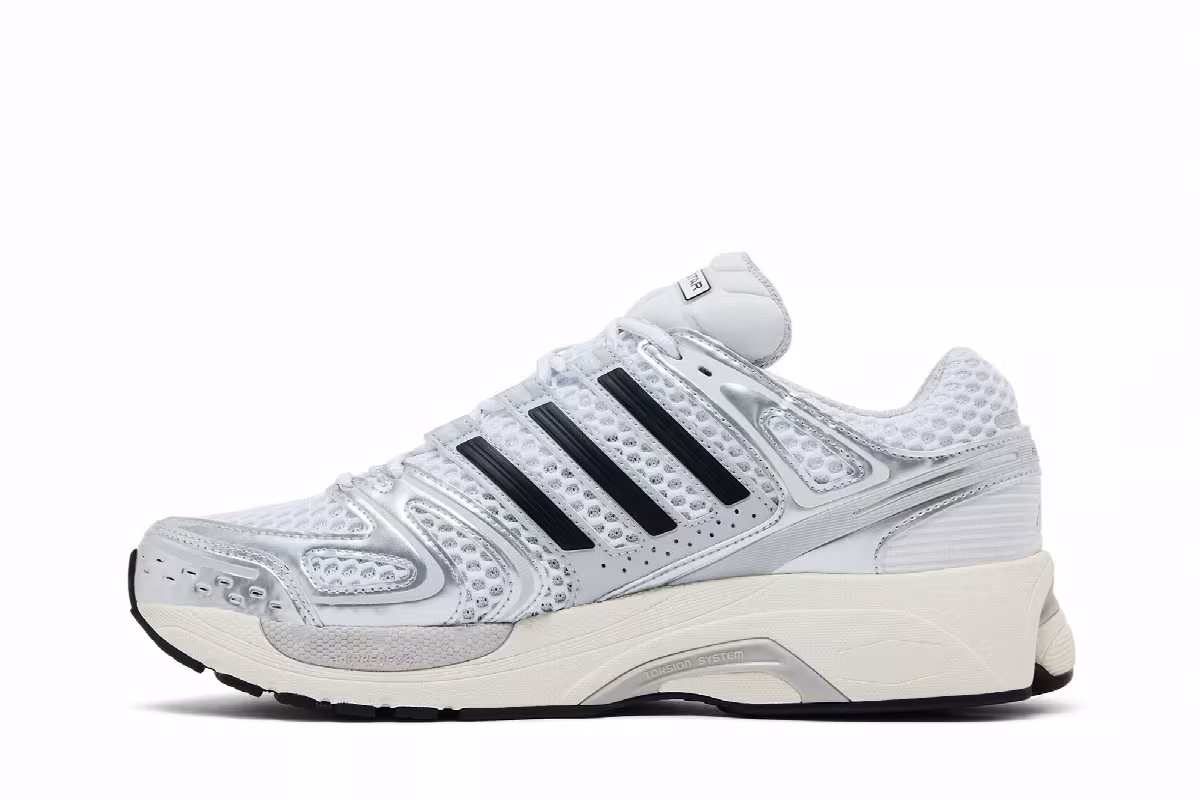 adidas Originals Adistar Control 5 Silver Metallic/Grey One/Core Black, view 4
