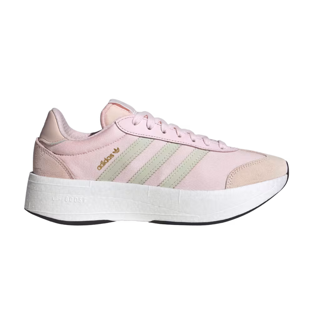 adidas Women's City RNR Almost Pink Linen Green
